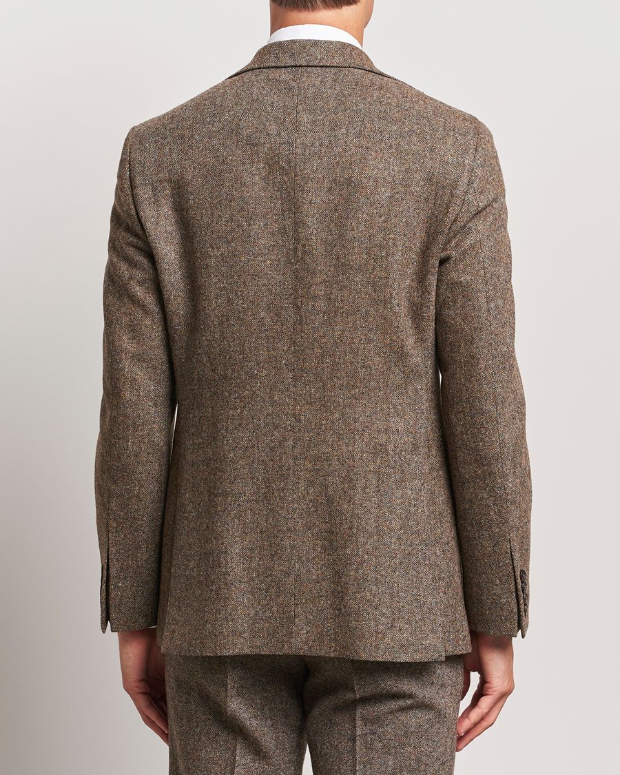 Heren | Blazers | Walker Slater | Edward Wool Donegal Blazer Brown