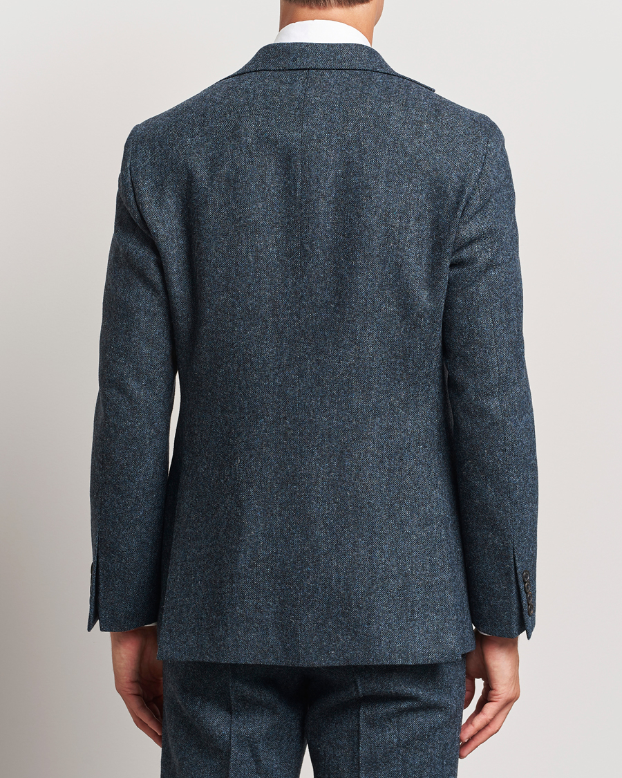 Heren | Blazers | Walker Slater | Edward Wool Donegal Blazer Navy