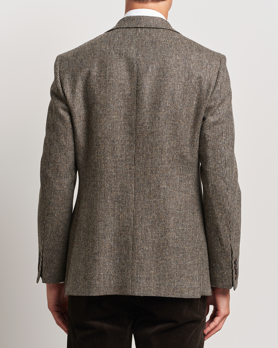 Heren | Blazers | Walker Slater | Edward Lambswool Pepita Blazer Brown