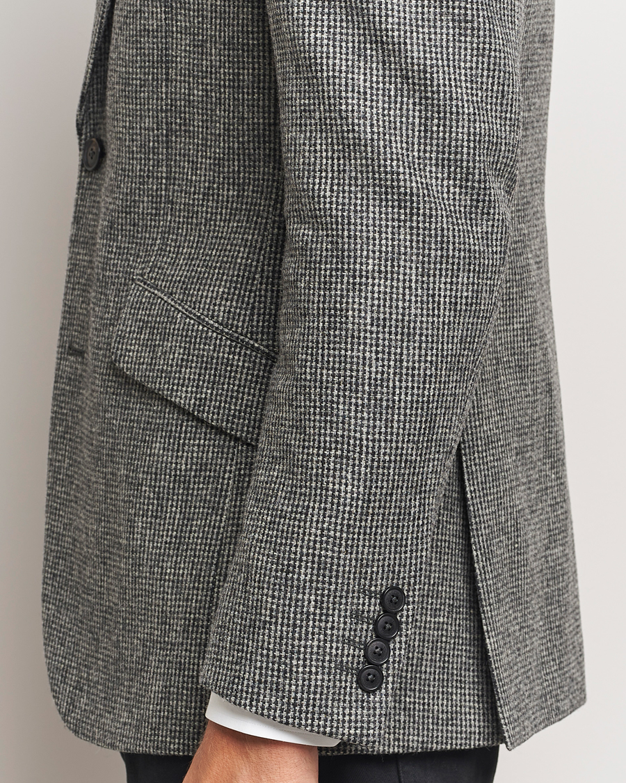 Heren | Blazers | Walker Slater | Edward Lambswool Pepita Blazer Grey/Black