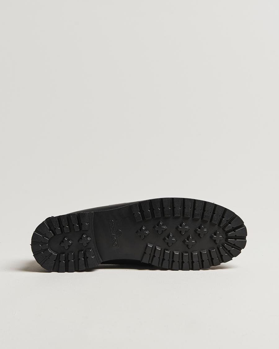 Heren | Instappers | Sebago | Ranger Waxy Leather Loafer Total Black