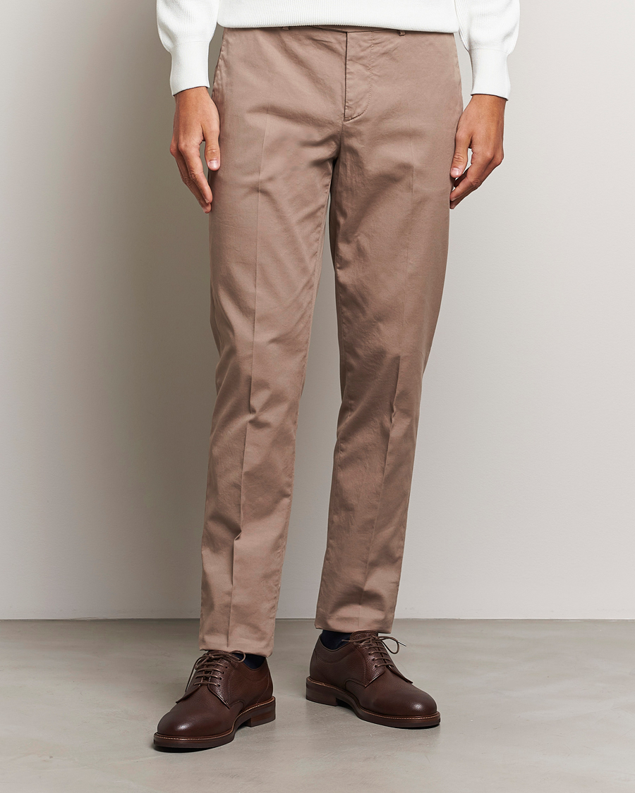 Heren | Broeken | Brunello Cucinelli | Slim Fit Chinos Khaki