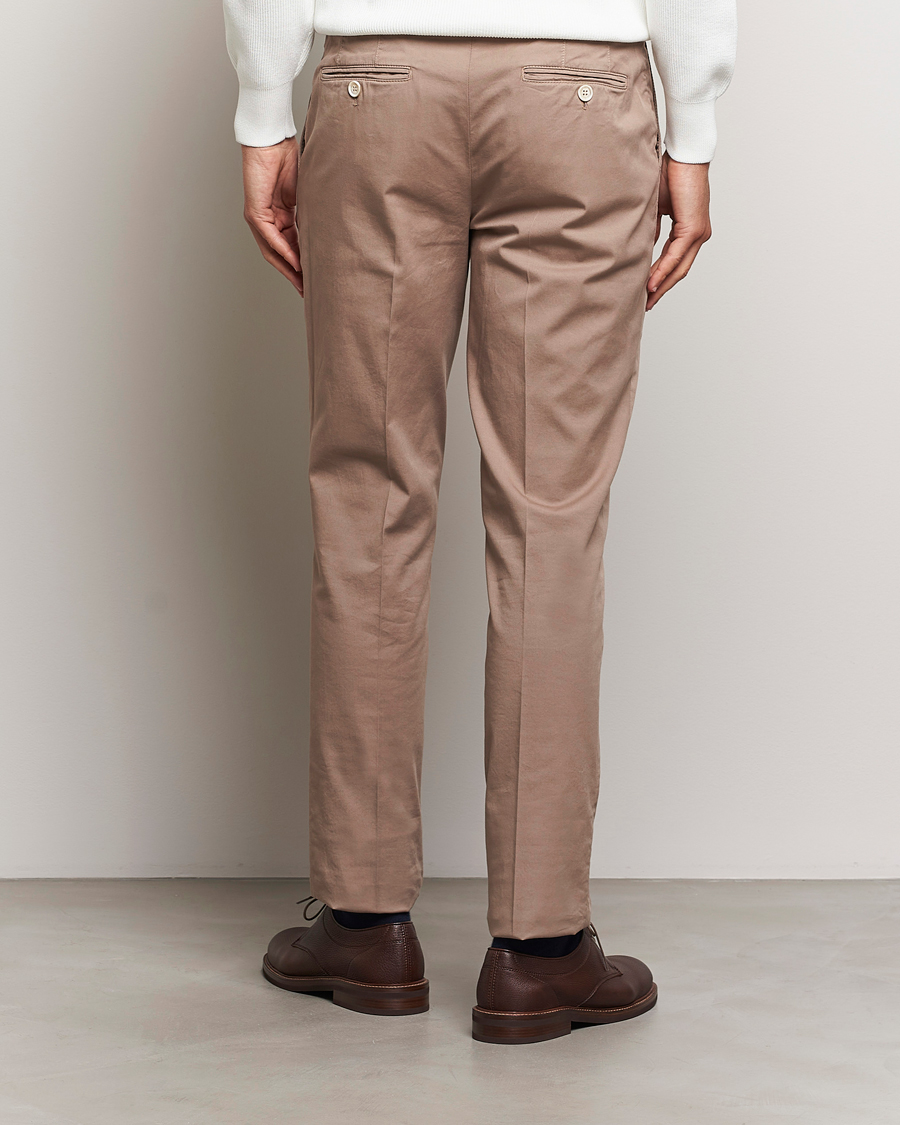 Heren | Broeken | Brunello Cucinelli | Slim Fit Chinos Khaki