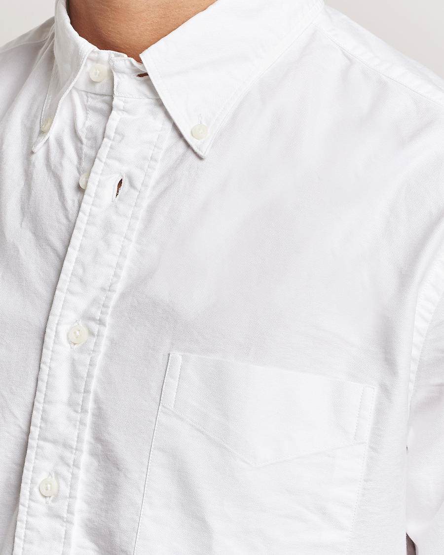 Heren | Overhemden | Gitman Vintage | Button Down Oxford Shirt White