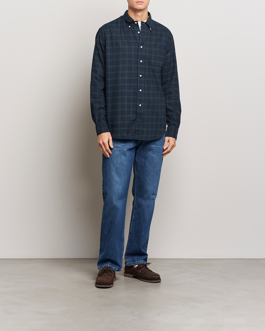 Heren | Overhemden | Gitman Vintage | Button Down Blackwatch Shirt Blackwatch Check