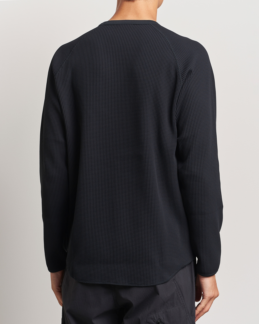 Heren | T-shirts | Goldwin | WF Light Long Sleeve T-Shirt Black
