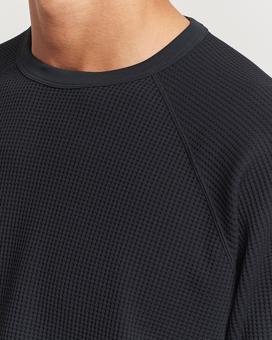 Heren | T-shirts | Goldwin | WF Light Long Sleeve T-Shirt Black