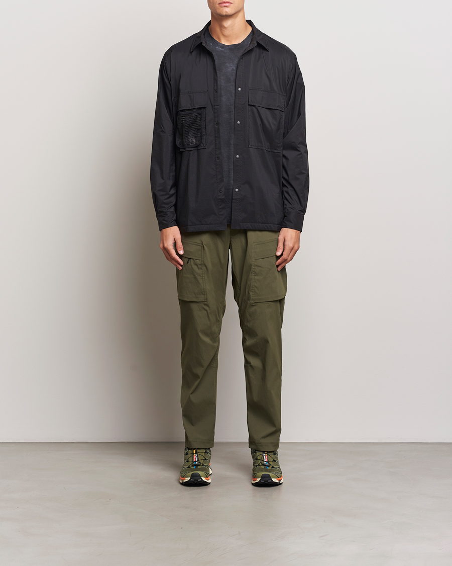Heren | Overhemden | Goldwin | Pertex Field Warm Shirt Black