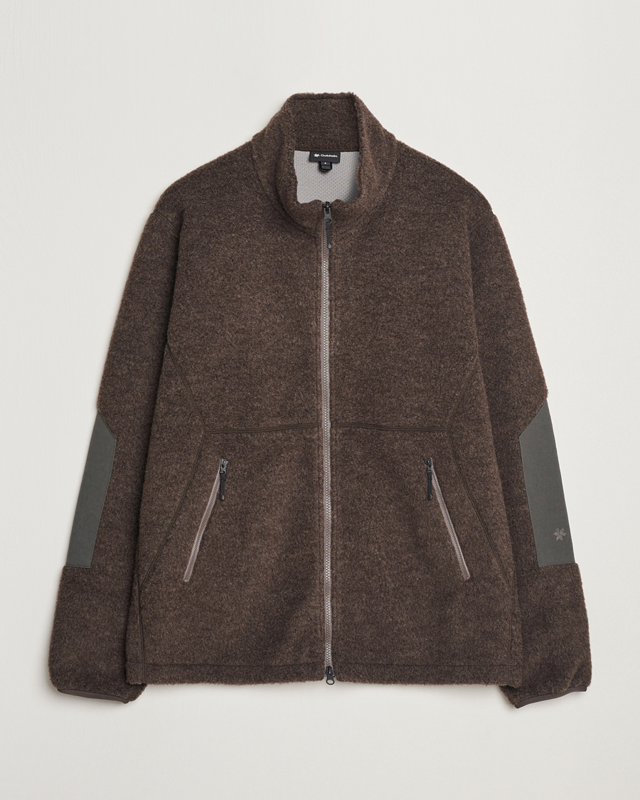 Heren | Jassen | Goldwin | Wool Boa Fleece Jacket Brown