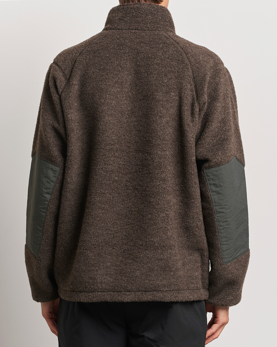Heren | Jassen | Goldwin | Wool Boa Fleece Jacket Brown