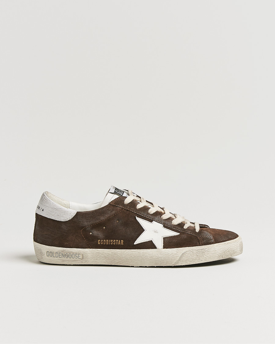 Heren | Golden Goose Super-Star Sneakers Dark Brown | Golden Goose | Super-Star Sneakers Dark Brown