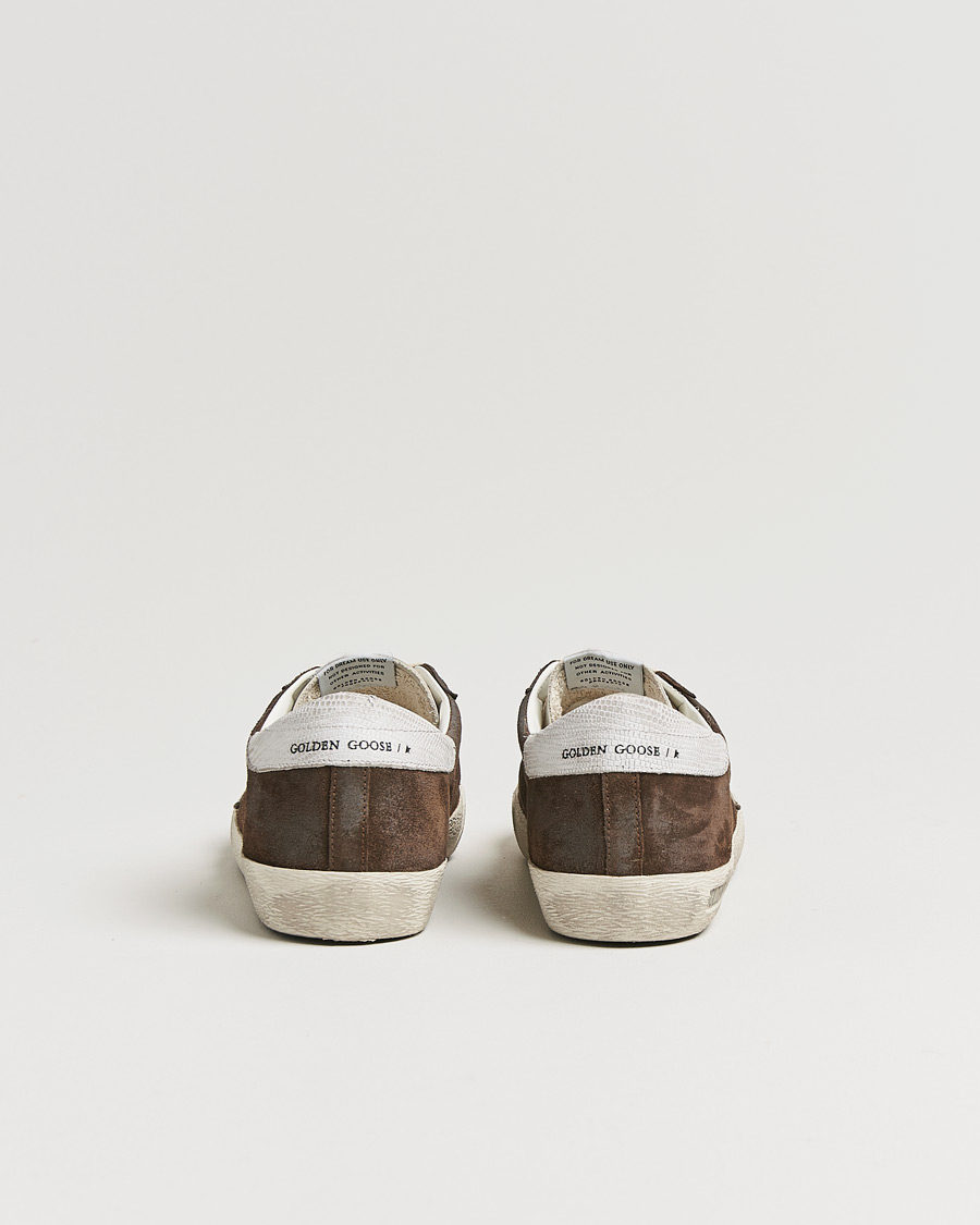 Heren | Golden Goose Super-Star Sneakers Dark Brown | Golden Goose | Super-Star Sneakers Dark Brown
