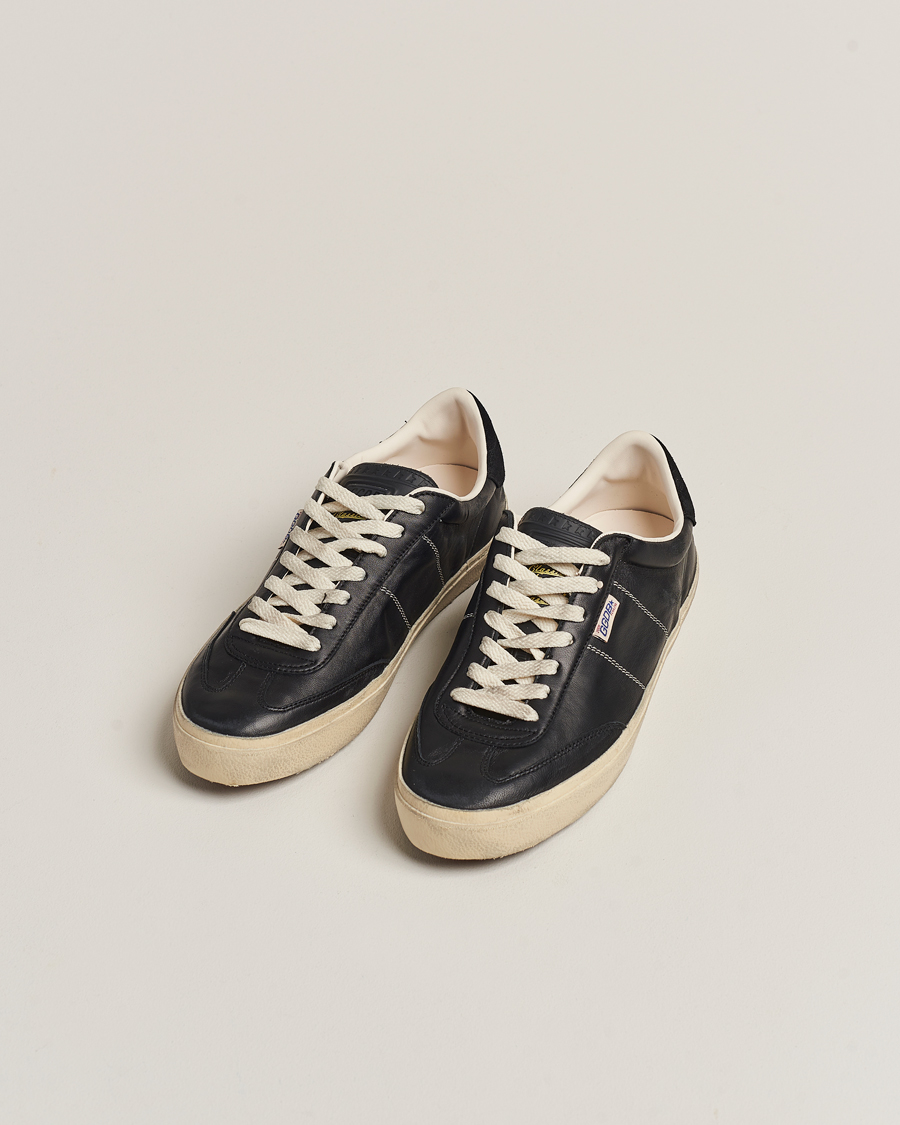 Heren | Golden Goose Soul-Star Sneakers Black Calf | Golden Goose | Soul-Star Sneakers Black Calf