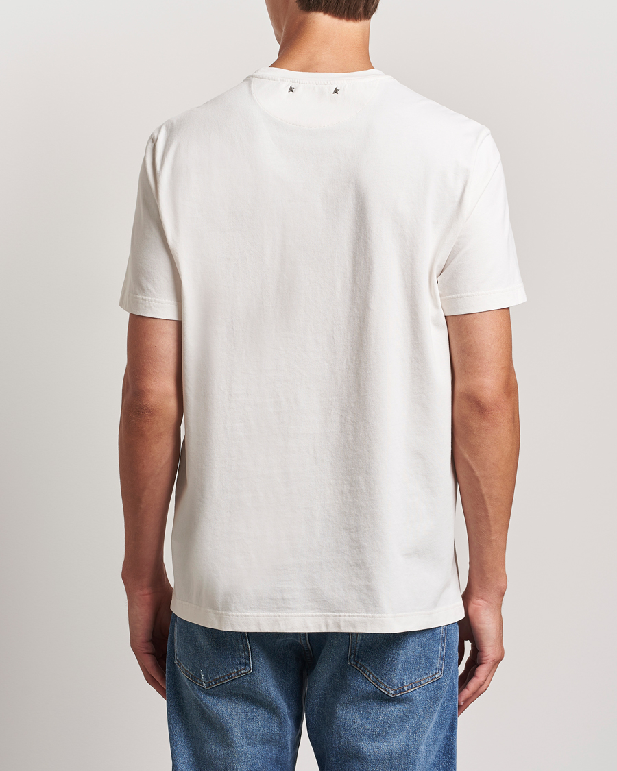 Heren | T-shirts | Golden Goose | Journey Short Sleeve T-Shirt Heritage White