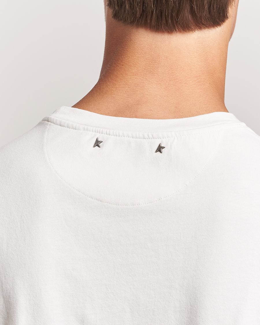 Heren | T-shirts | Golden Goose | Journey Short Sleeve T-Shirt Heritage White