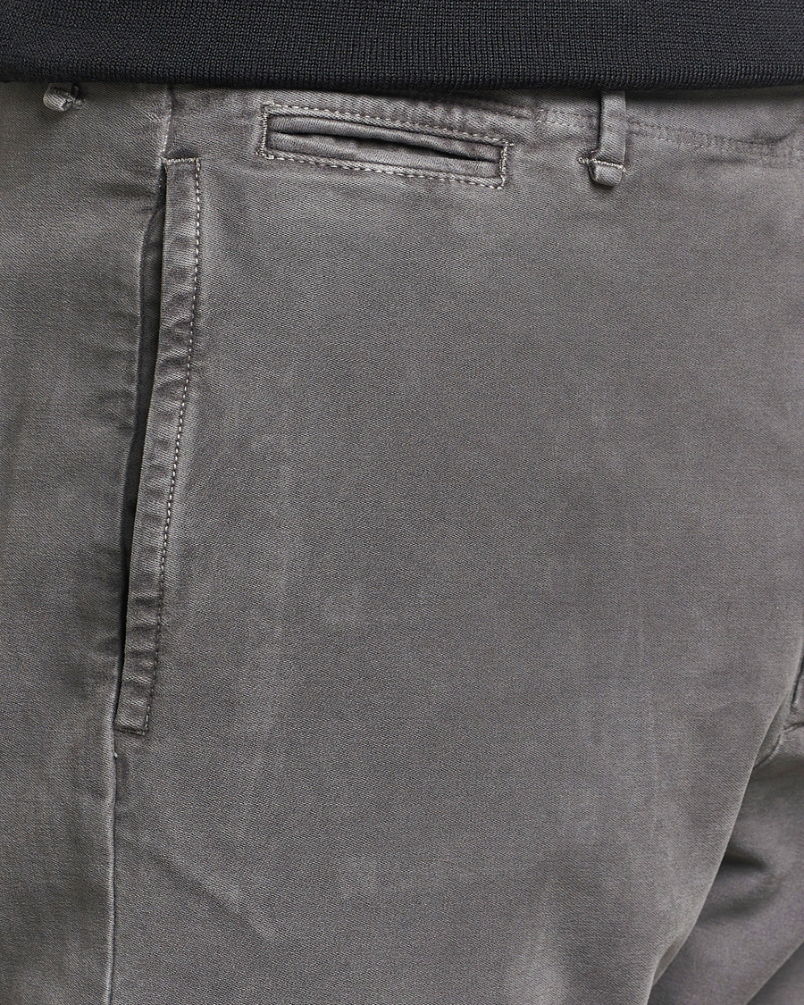 Heren | Broeken | Incotex | Regular Fit Moleskin Slacks Dark Grey