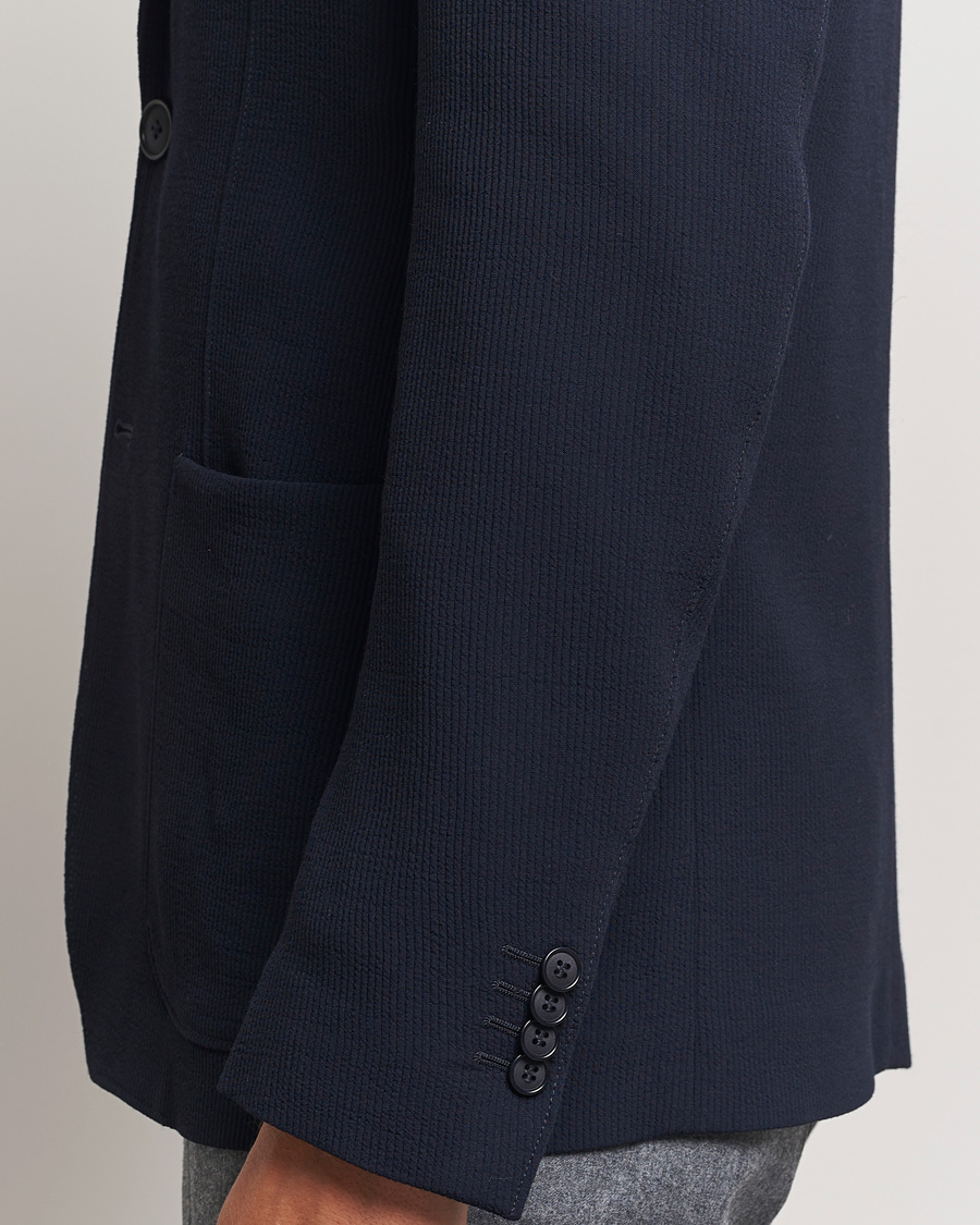 Heren | Blazers | Giorgio Armani | Stretch Wool Blazer Navy