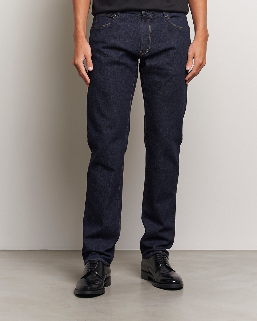 Heren | Jeans | Giorgio Armani | 5-Pocket Denim Pants Dark Indigo