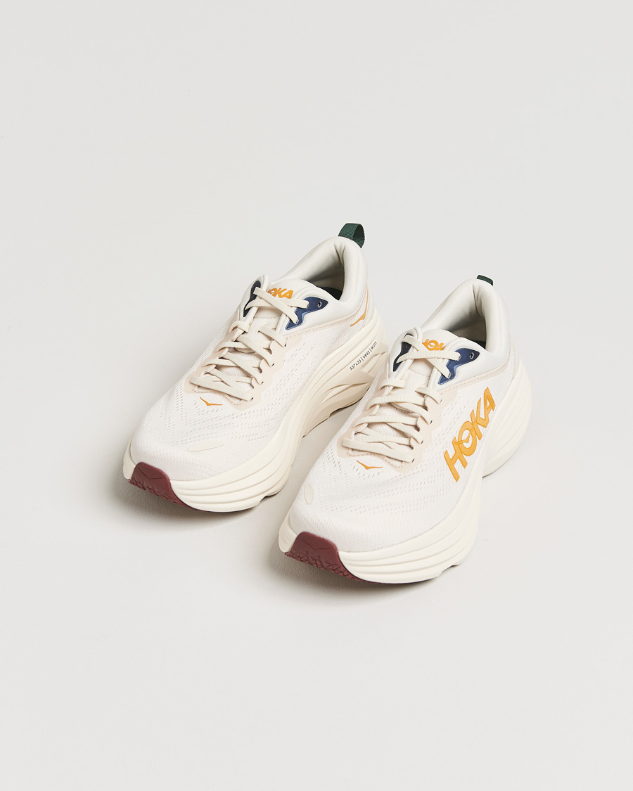 Heren | Hoka Bondi 8 Oat Milk/Alabaster | Hoka | Bondi 8 Oat Milk/Alabaster