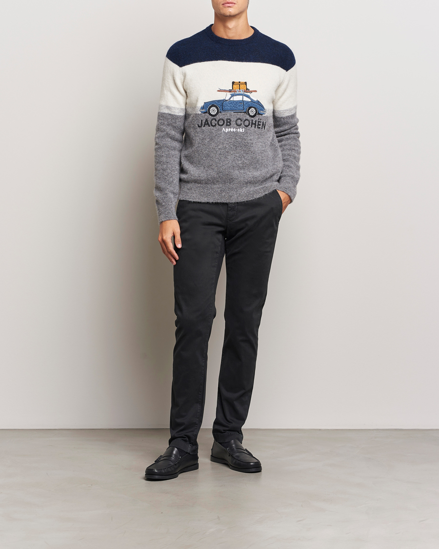 Heren | Broeken | Jacob Cohën | Bobby Cotton Chinos Black