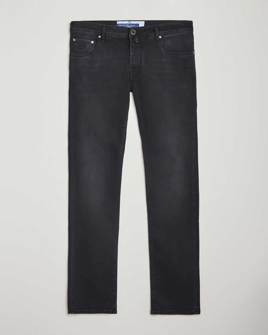 Heren | Jeans | Jacob Cohën | Nick Slim Fit Stretch Jeans Grey