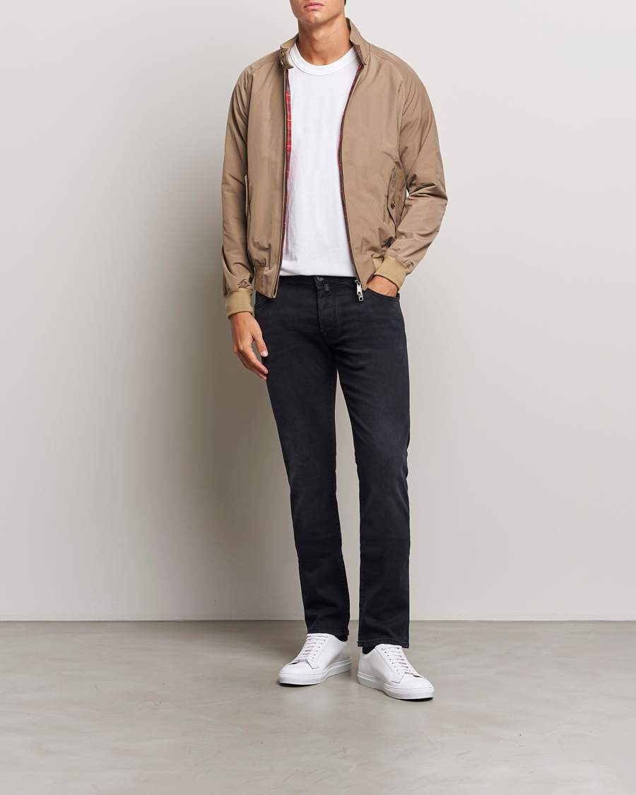 Heren | Jeans | Jacob Cohën | Nick Slim Fit Stretch Jeans Grey