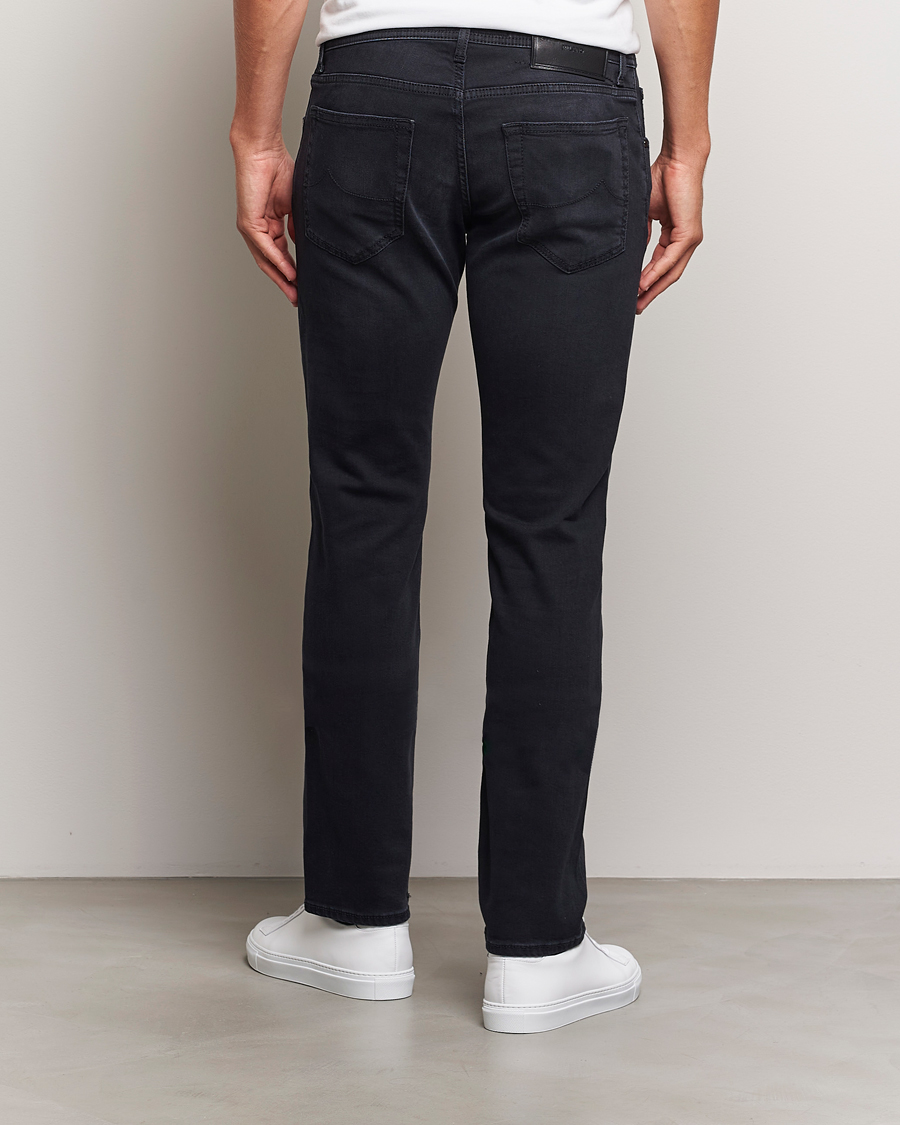 Heren | Jeans | Jacob Cohën | Nick Slim Fit Stretch Jeans Grey