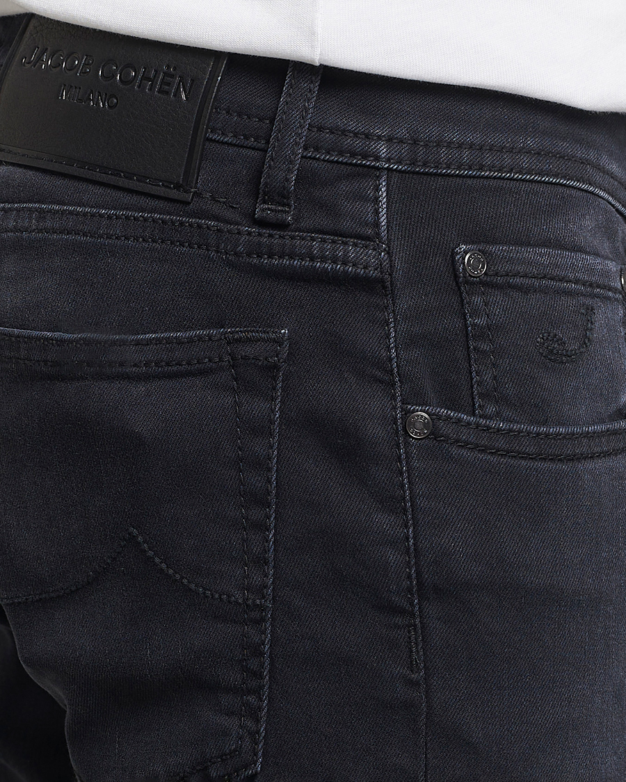 Heren | Jeans | Jacob Cohën | Nick Slim Fit Stretch Jeans Grey
