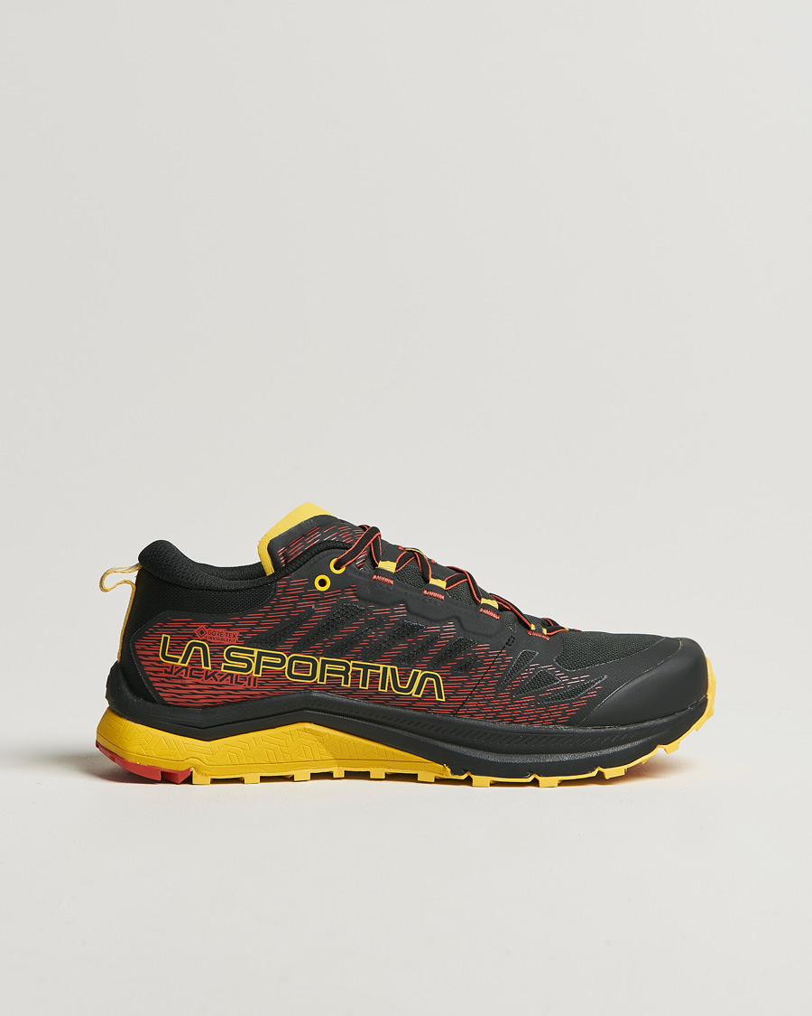 Heren | La Sportiva Jackal II GTX Black/Yellow | La Sportiva | Jackal II GTX Black/Yellow