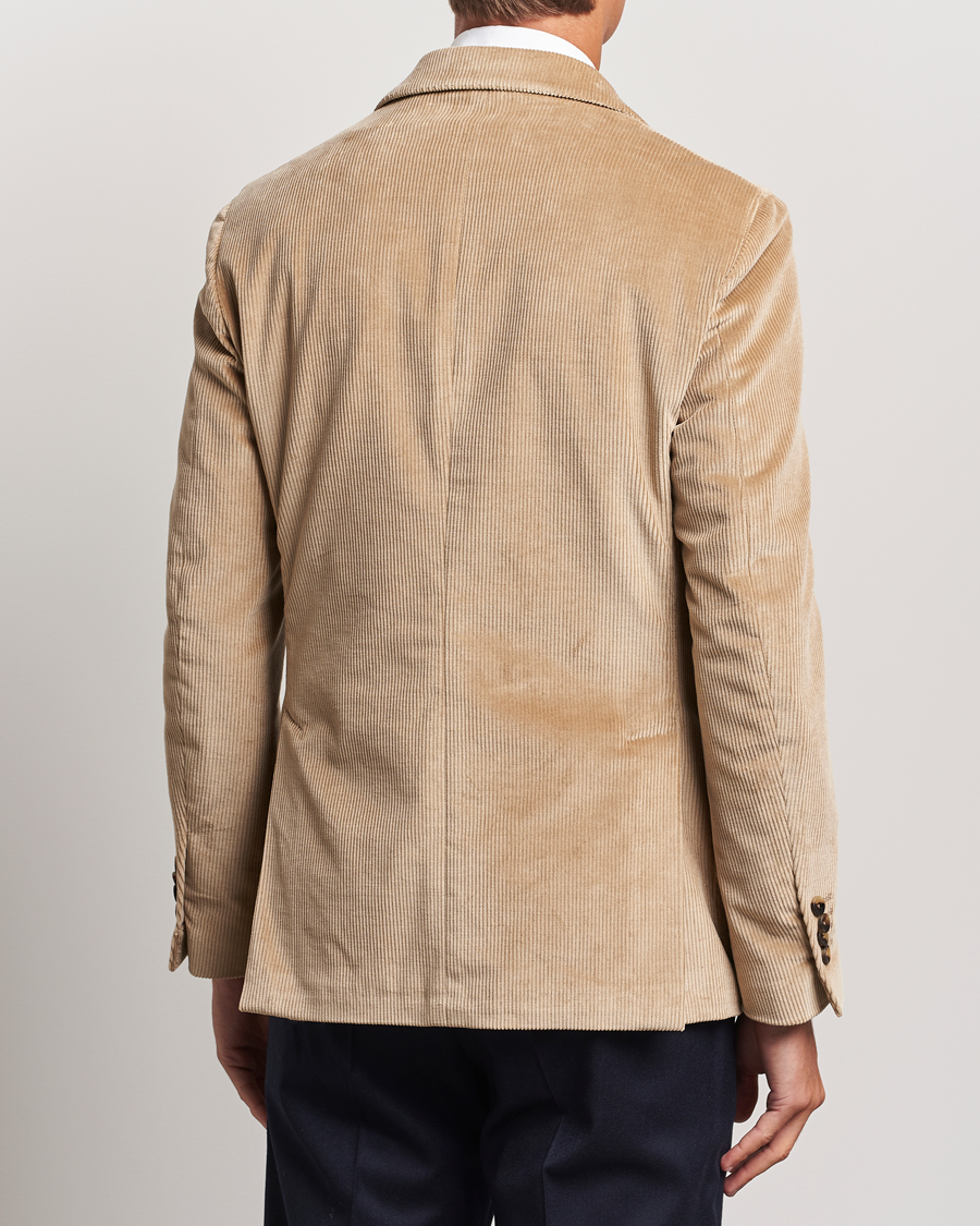 Heren | Blazers | Lardini | Corduroy Blazer Beige