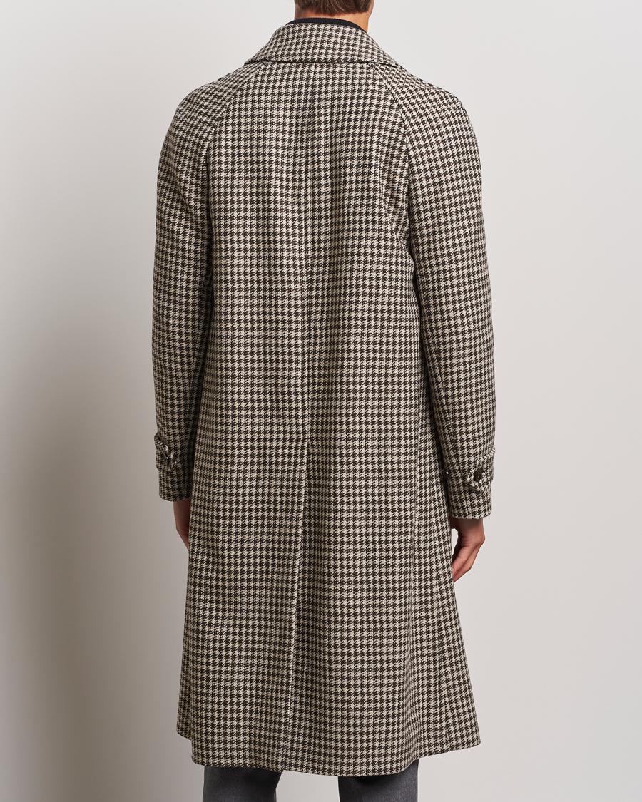 Heren | Jassen | Lardini | Houndstooth Wool/Cashmere Coat Brown