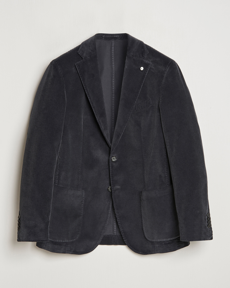 Heren | Blazers | L.B.M. 1911 | Jack Corduroy Blazer Grey