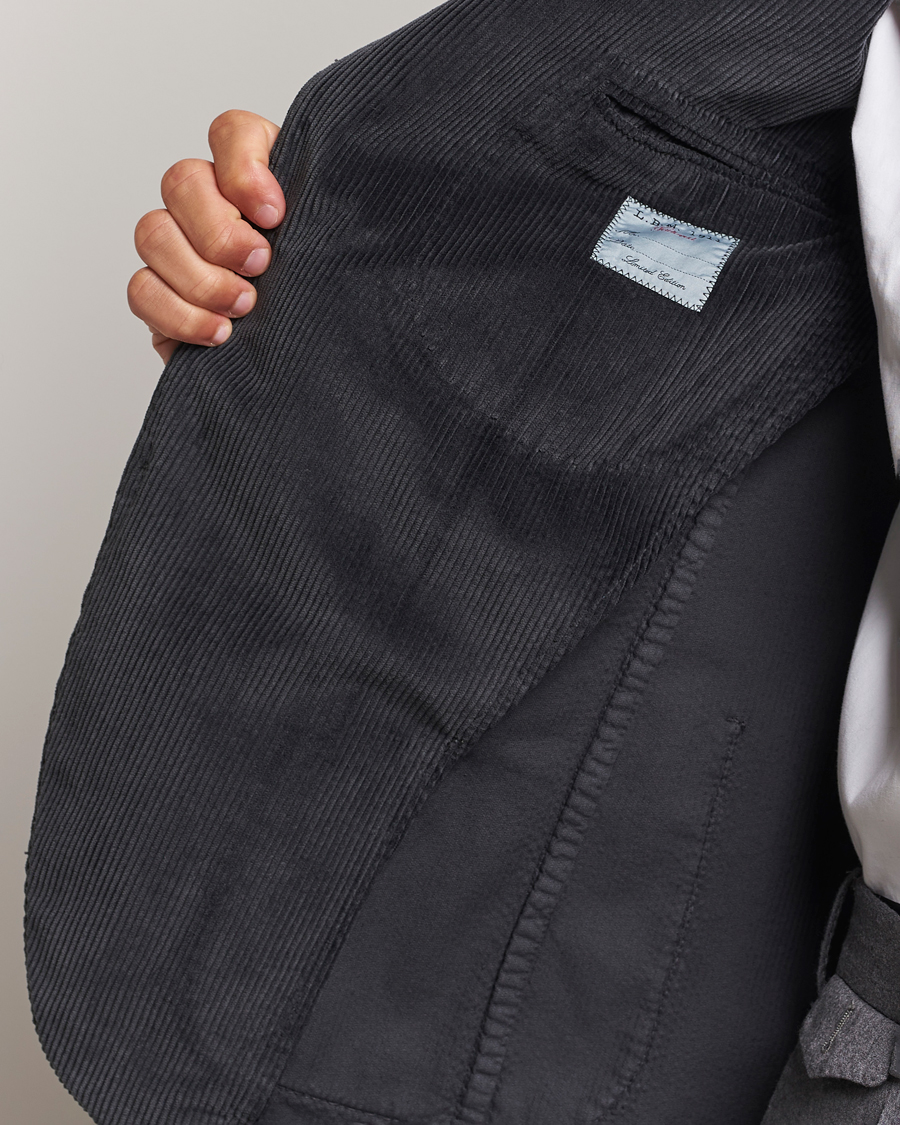 Heren | Blazers | L.B.M. 1911 | Jack Corduroy Blazer Grey