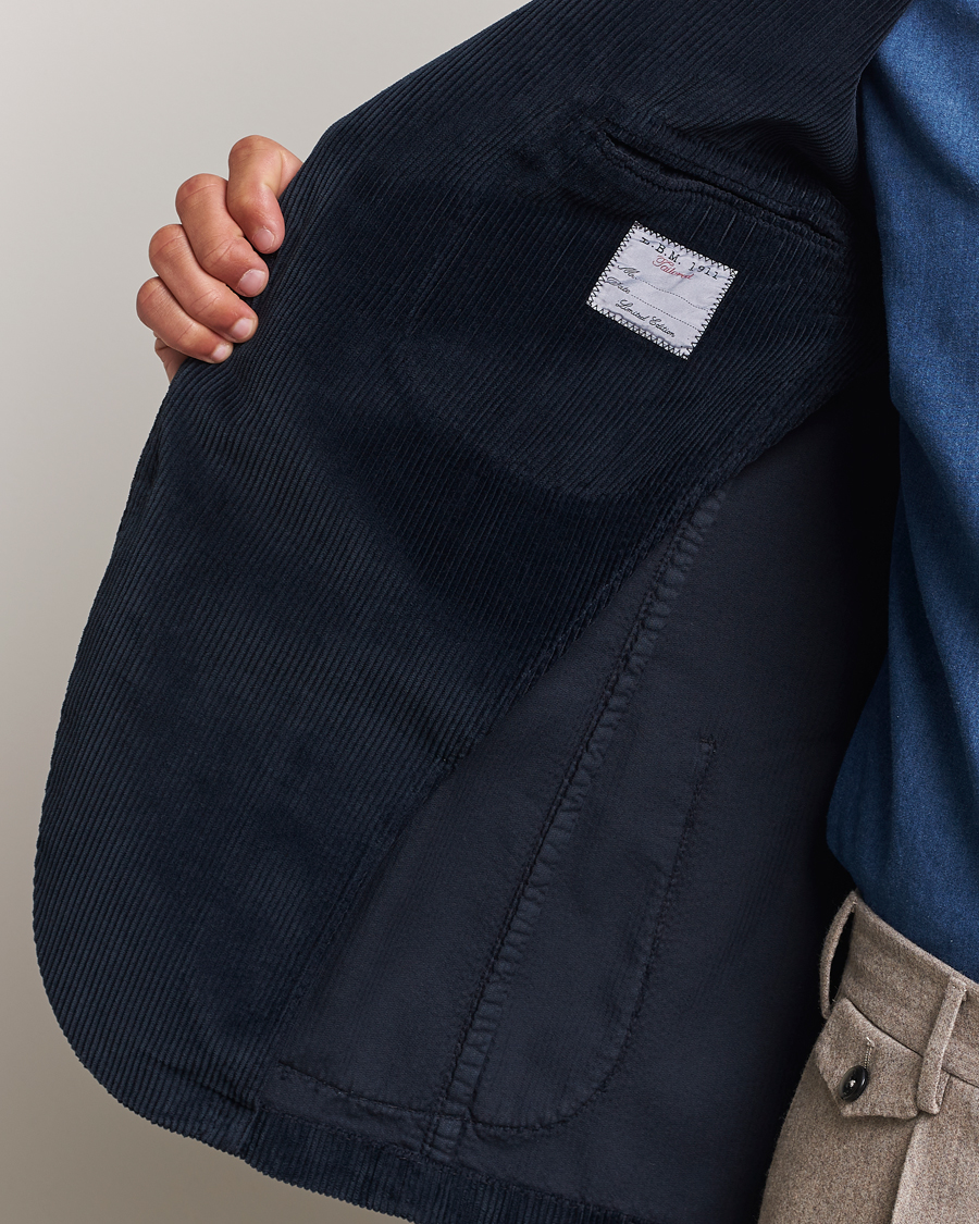 Heren | Blazers | L.B.M. 1911 | Jack Corduroy Blazer Navy