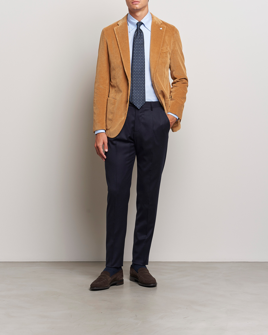 Heren | Blazers | L.B.M. 1911 | Jack Corduroy Blazer Light Brown