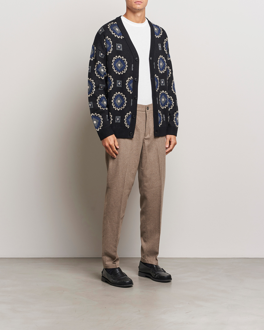 Heren | Broeken | LES DEUX | Como Reg Wool Pants Desert Taupe Melange