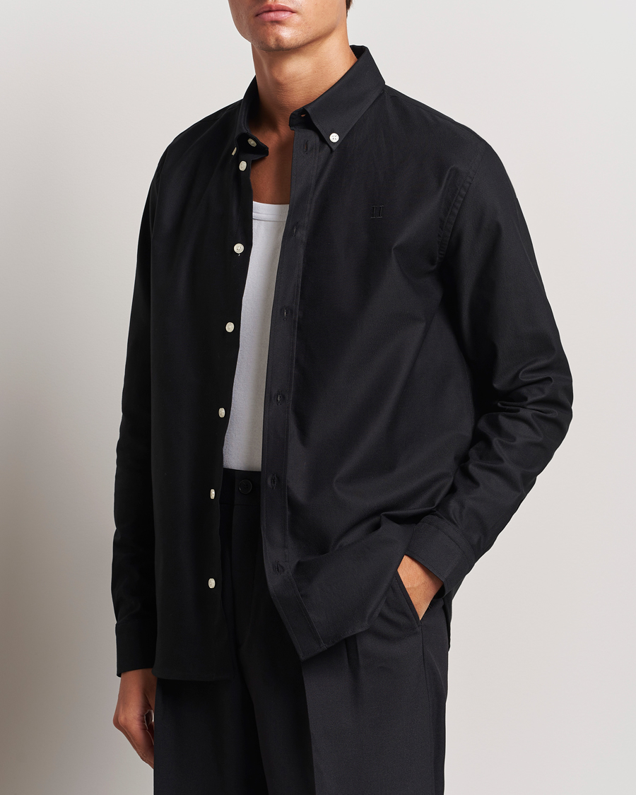 Heren | Overhemden | LES DEUX | Konrad Oxford Shirt Black