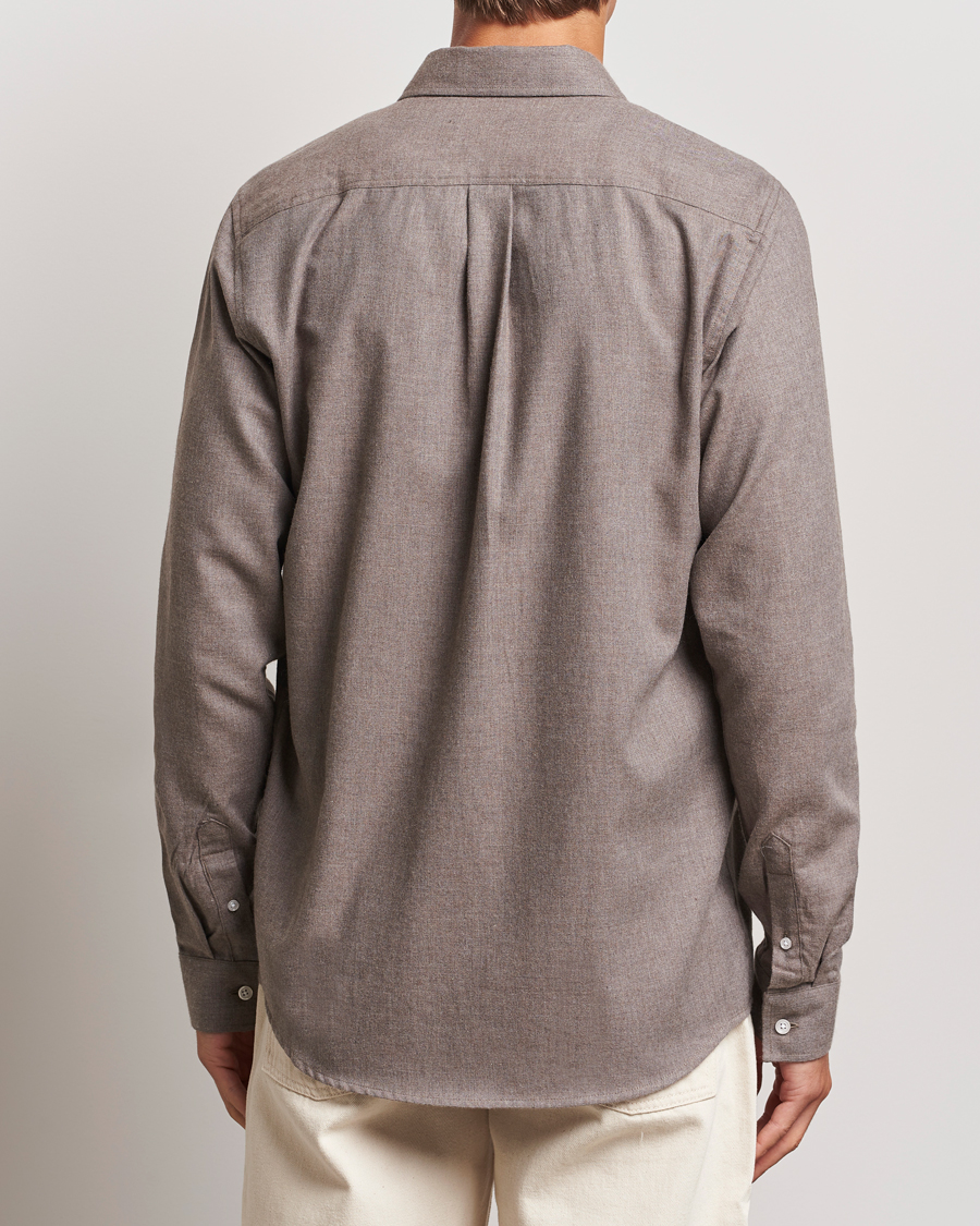 Heren | Overhemden | LES DEUX | Dessert Reg Shirt Mountain Grey Melange