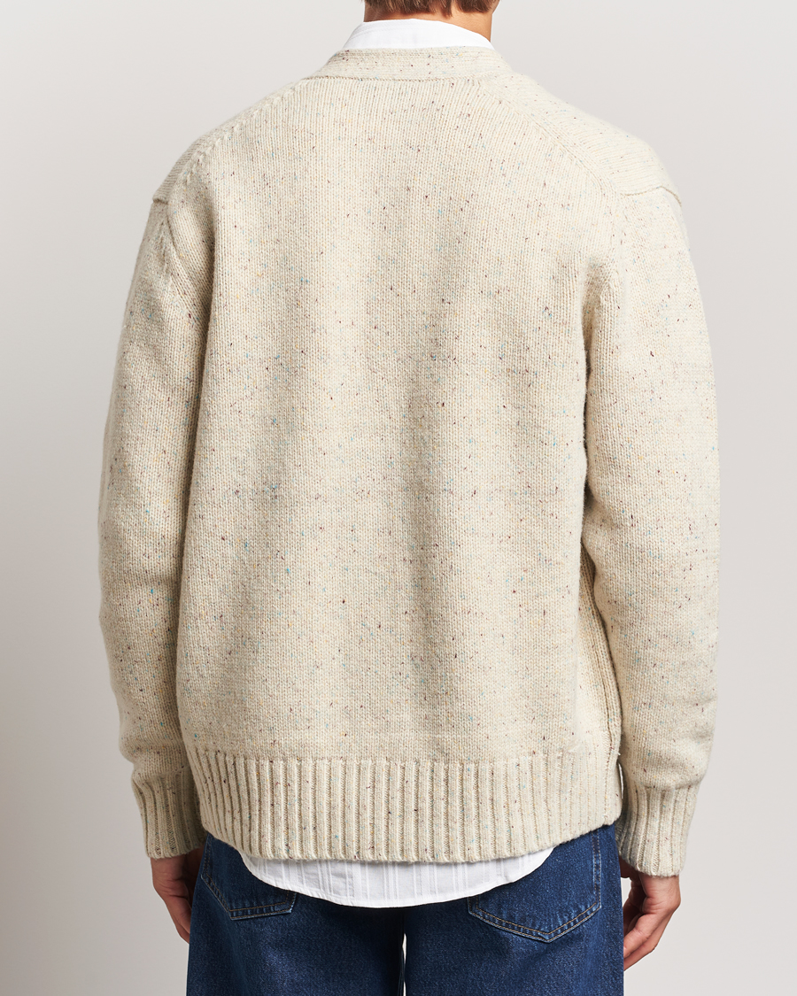 Heren | Truien | LES DEUX | Gary Fleck Wool Cardigan Light Sand