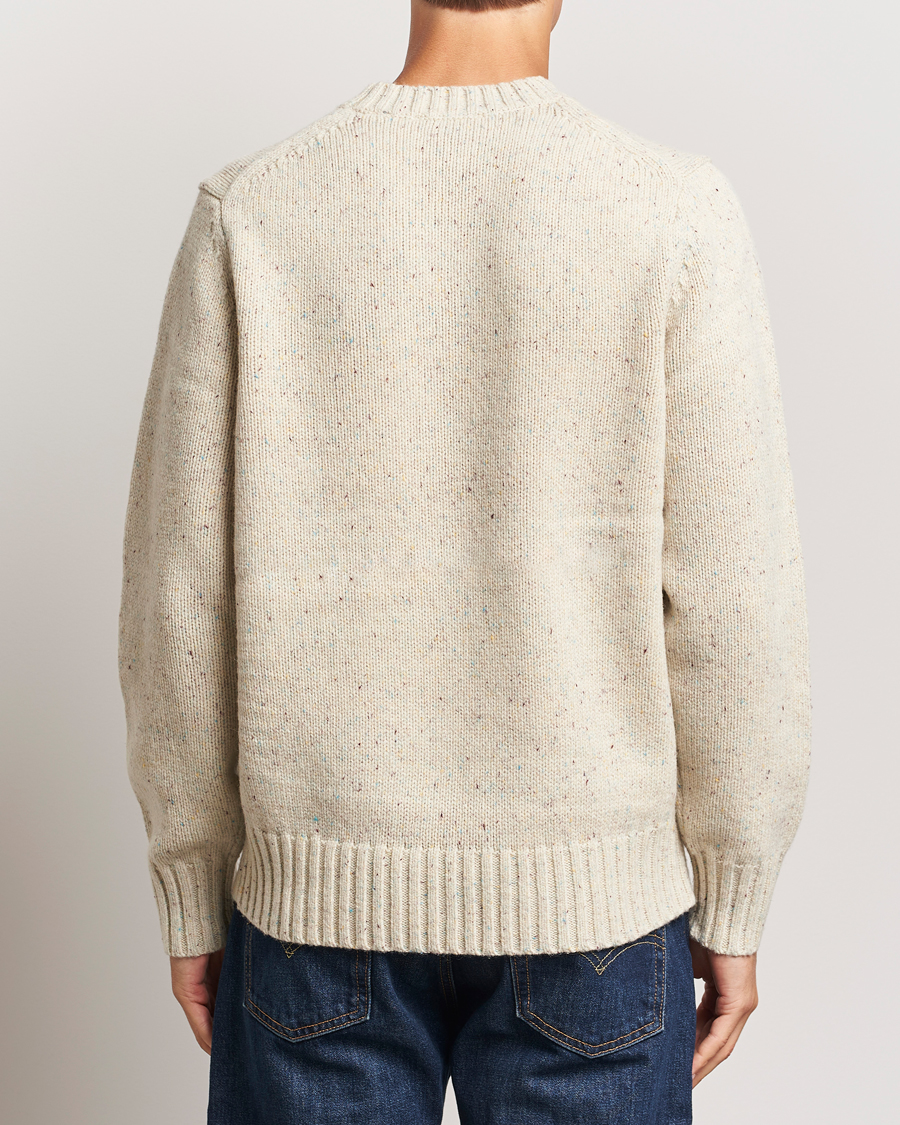 Heren | Truien | LES DEUX | Gary Fleck Wool Roundneck Light Sand
