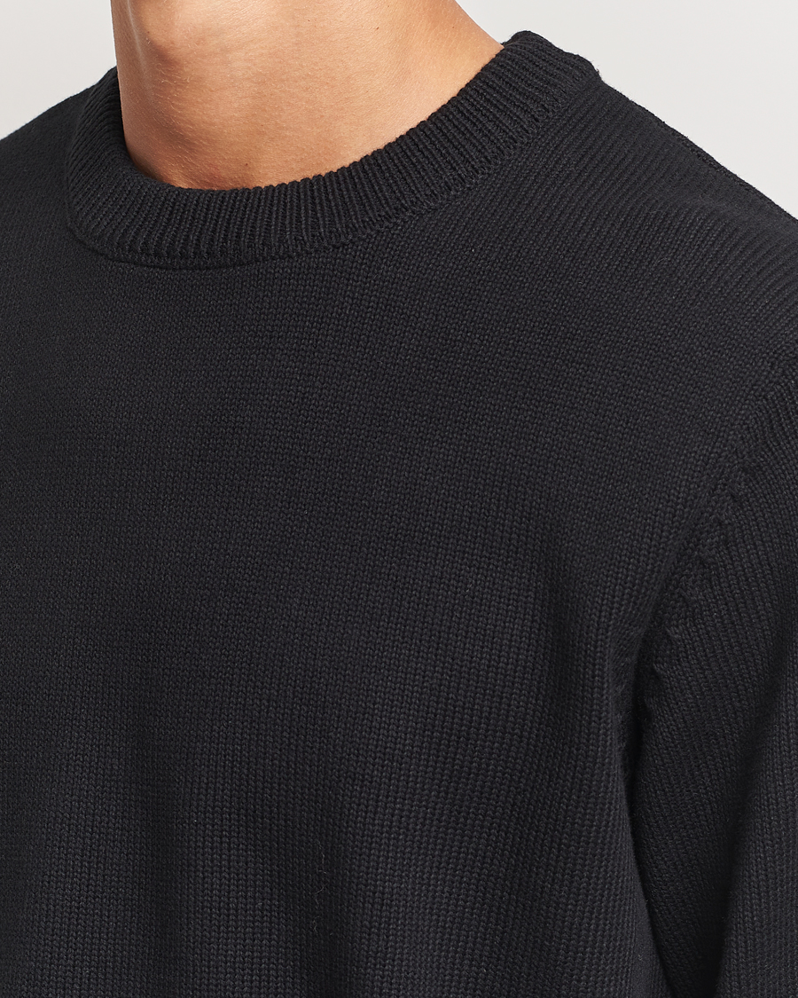 Heren | Truien | LES DEUX | Gary Cotton Knit 2.0 Black