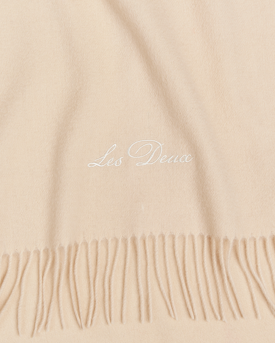 Heren | Les Deux Wayne Wool Scarf Ivory | LES DEUX | Wayne Wool Scarf Ivory