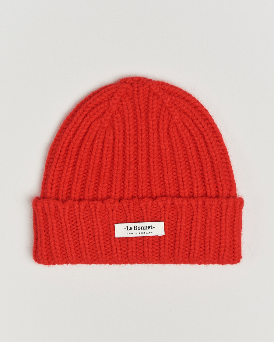 Heren | Le Bonnet Le Grand Logo Crimson | Le Bonnet | Le Grand Logo Crimson