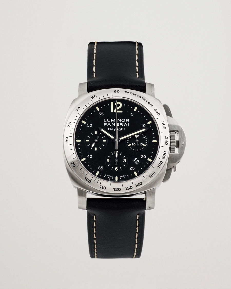 Heren | Panerai Pre-Owned Daylight PAM00236 Silver | Panerai Pre-Owned | Daylight PAM00236 Silver