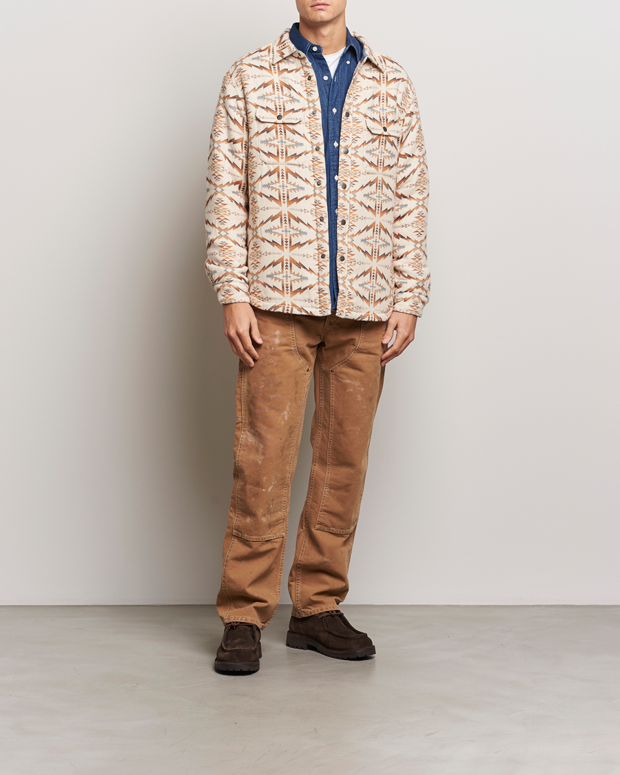 Heren | Jassen | Pendleton | Bay City Teddy Lined Shirt Jacket Trapper Peak