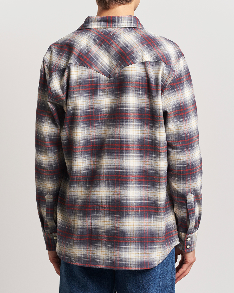Heren | Overhemden | Pendleton | Wyatt Flannel Shirt Navy Plaid