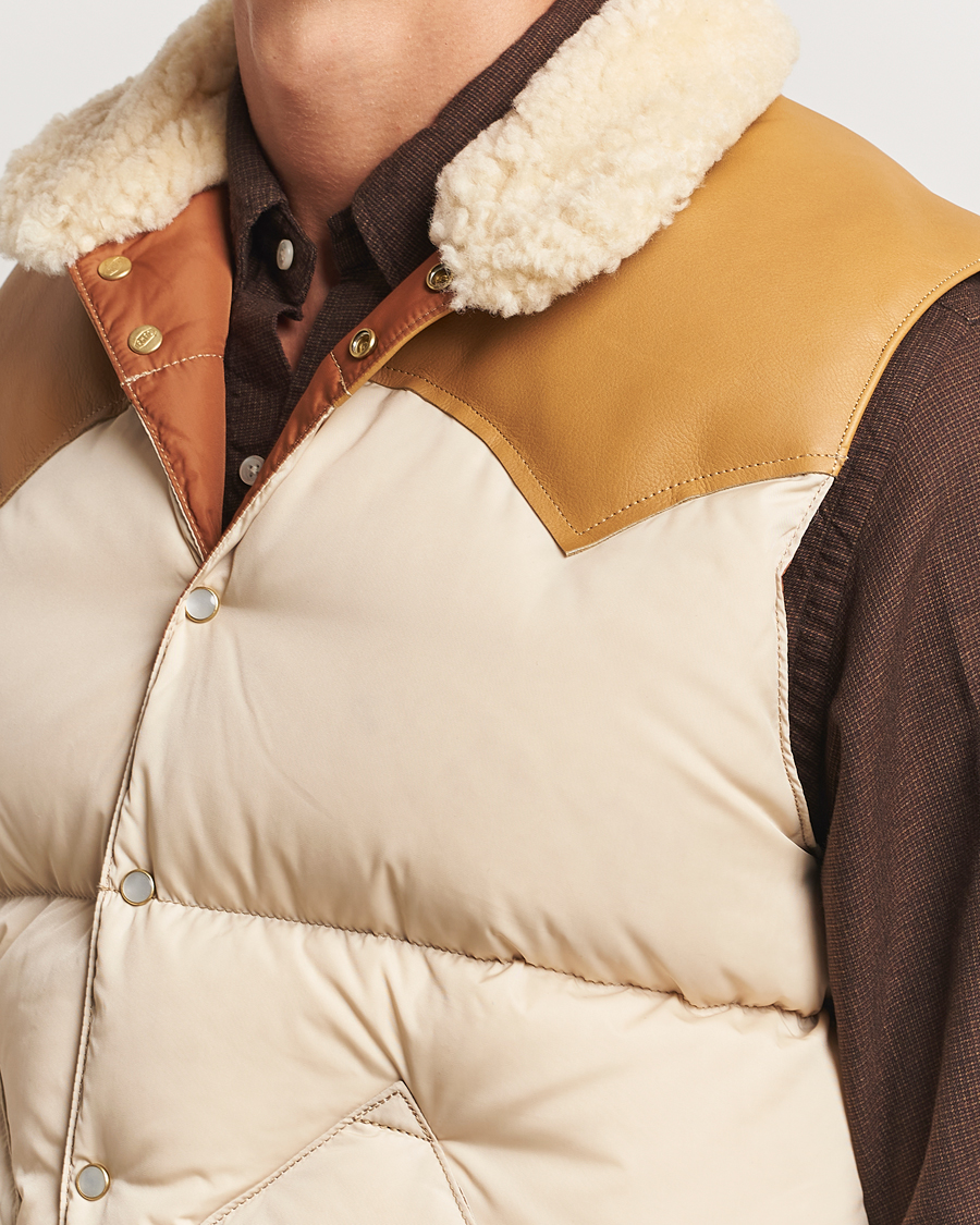 Heren | Jassen | Rocky Mountain Featherbed | Christy Vest Light Beige