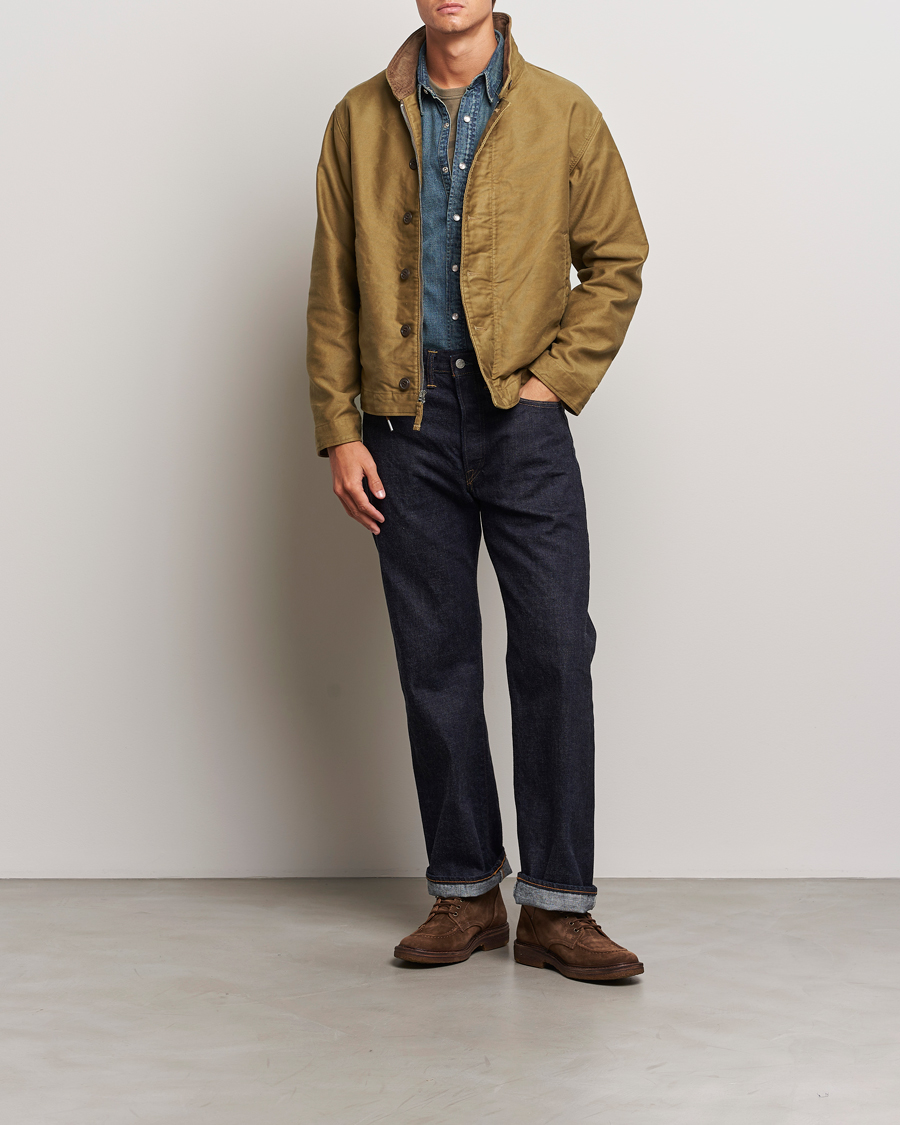 Heren | Jassen | RRL | Bower Deck Jacket Khaki