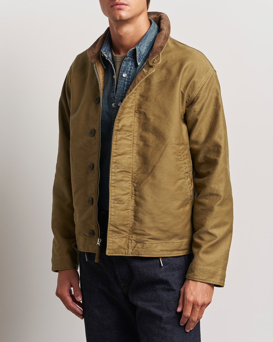 Heren | Jassen | RRL | Bower Deck Jacket Khaki