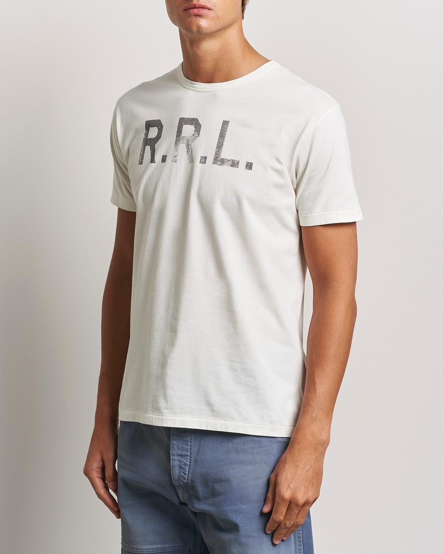 Heren | T-shirts | RRL | Graphic Short Sleeve T-Shirt White